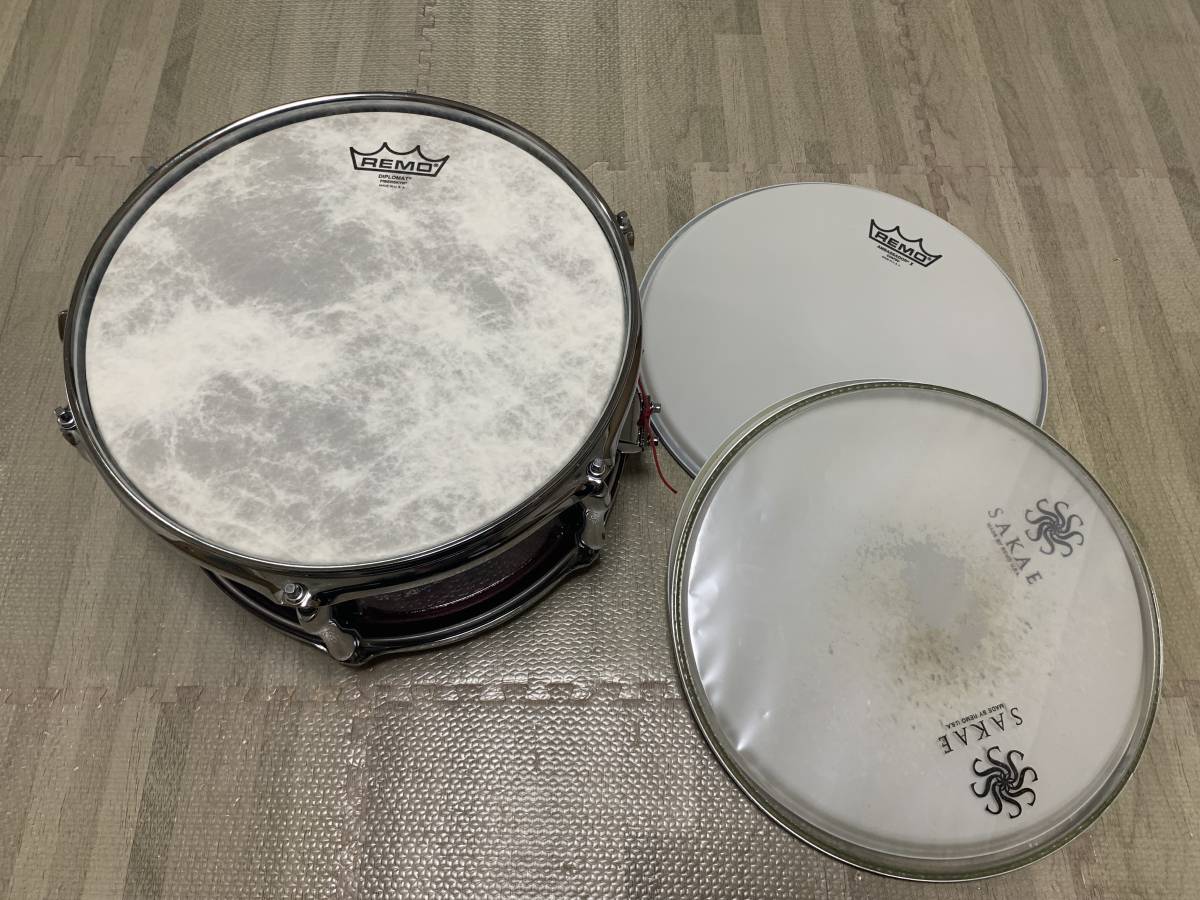 送料無料 美品 SAKAE Maple Snare SD1260MA 12×6 Limited Color サカエ