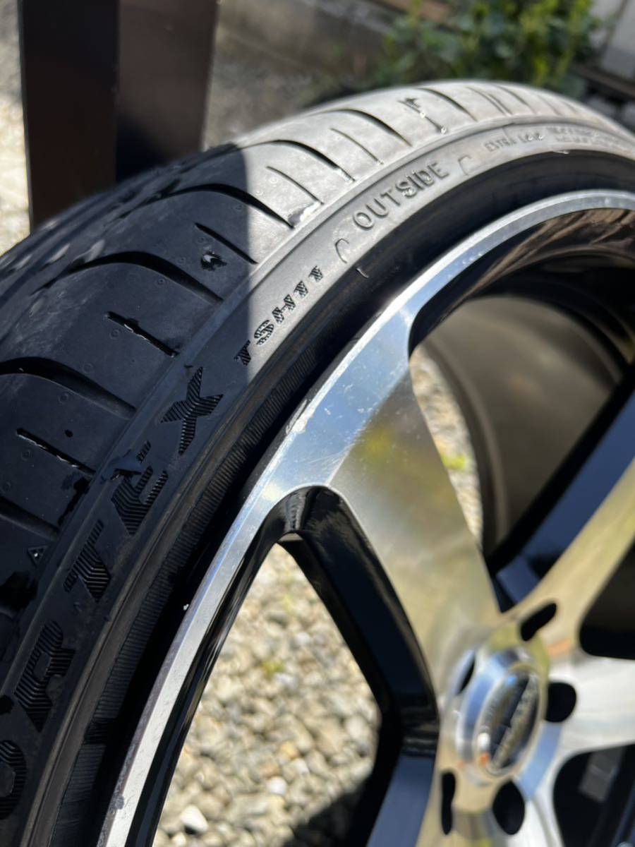 Bravo Racing 20インチ 225 PCD114.3 9.5J 40 37 走行100km未満 タイヤ