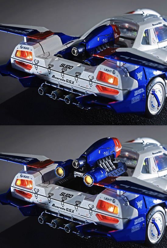 ラスト1点 新品未開封 ヴァリアブルアクション Hi-SPEC UNITED 新世紀 サイバーフォーミュラ アスラーダ G.S.X レアの画像4