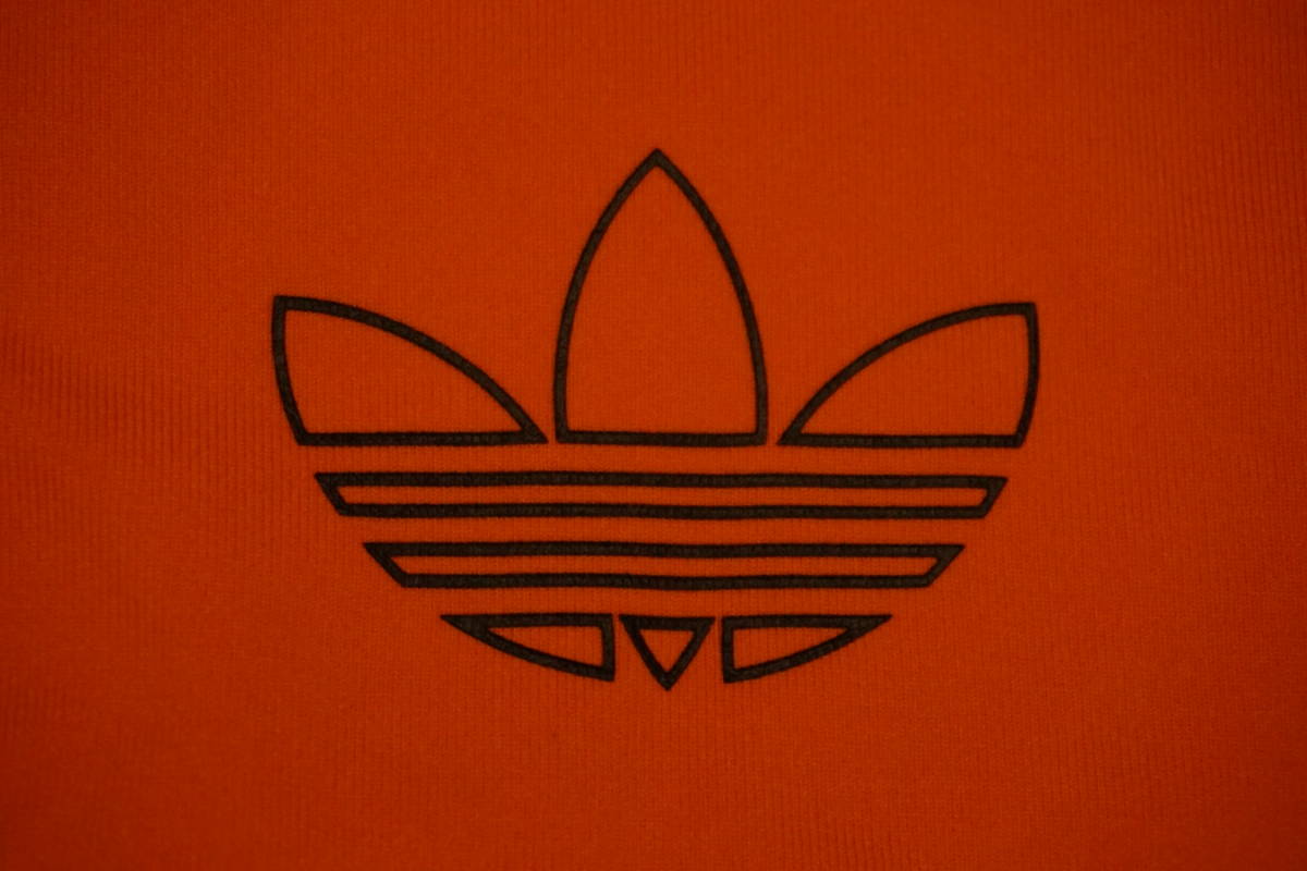 * adidas Adidas * короткий рукав джерси рубашка Descente производства 90s VINTAGE * size L