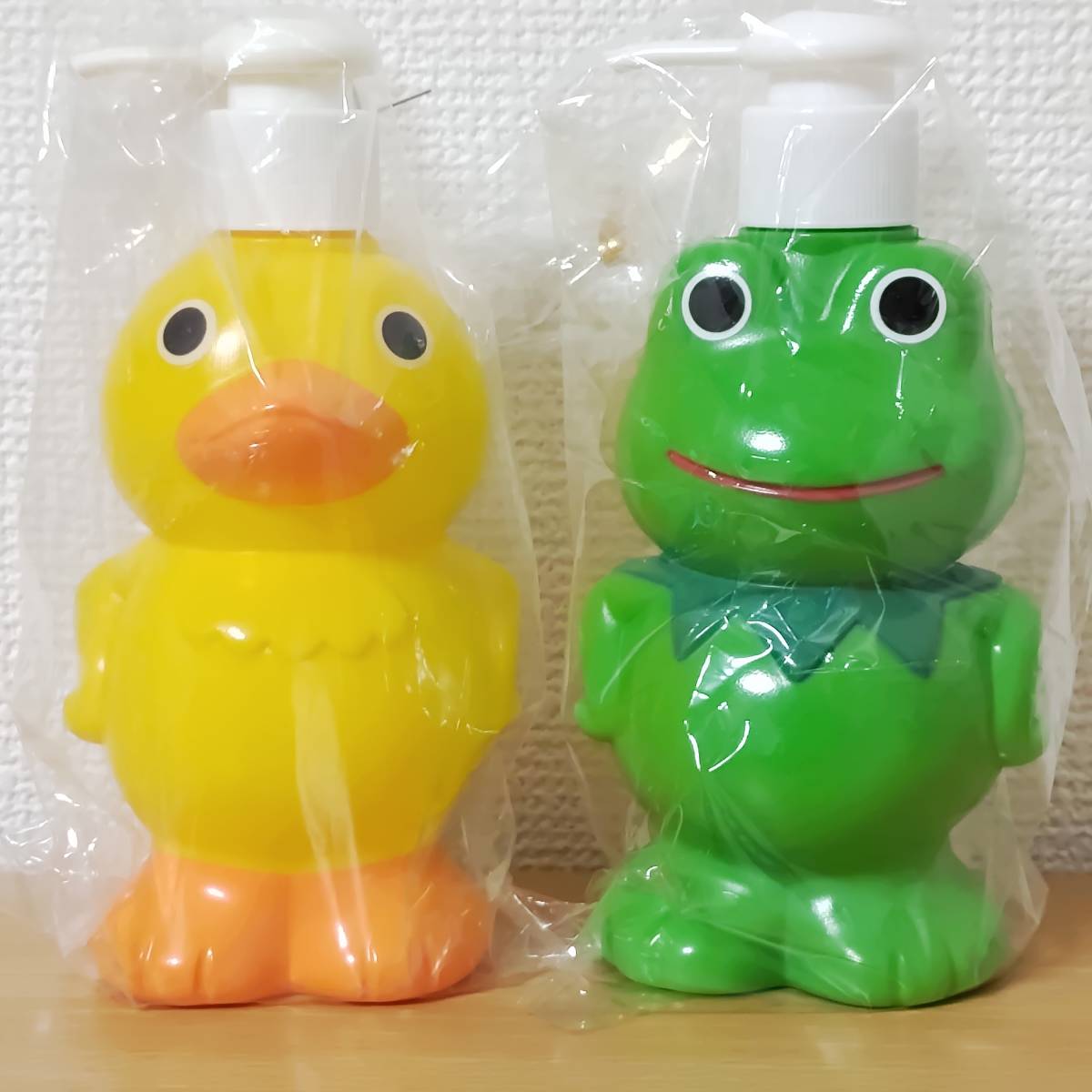 ガーコ家鴨ケロタン新品ソープボトルbottleフィギュア トロイマー紙袋ケロちゃん興和コロちゃん ソフビ シャンプーボトル蛙カエル あひる