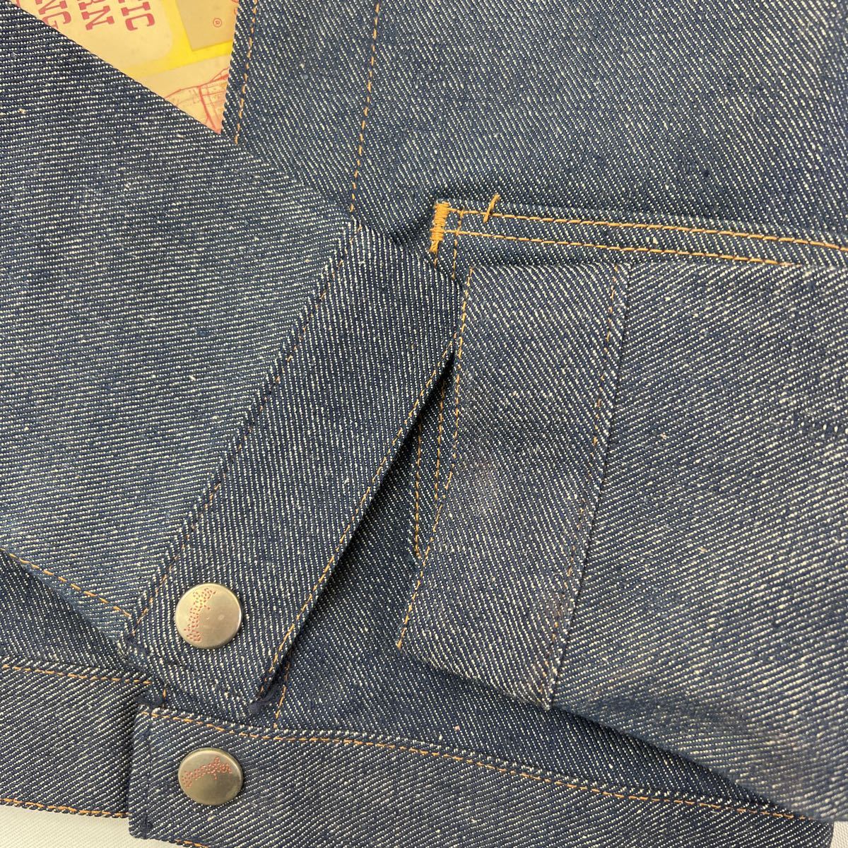 USA made * Wrangler 70s rare * dead stock Flyer attaching Kids 5 -years old for Denim jacket G Jean American Casual US old clothes Wrangler #S1428