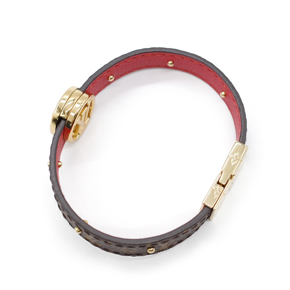 Shop Louis Vuitton MONOGRAM Lv circle reversible bracelet (M6173E, M6268E)  by sunnyfunny