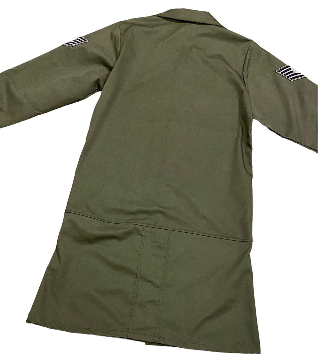 入手困難】US NAVY ミリタリージャケット ロング丈 リメイク 極希少品