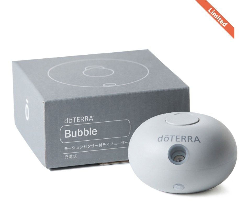 ドテラ　森の音エッセンシャルオイル　バブルディフューザー　セット　doTERRA　bubble　diffuser　doterra