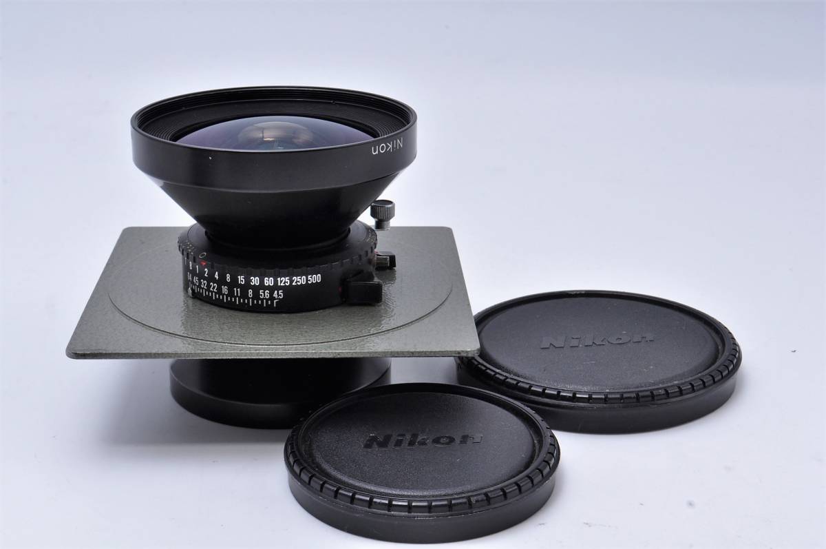 美品】ニコン Nikon NIKKOR-SW 90mm F4.5 大判カメラ用レンズ #466 www