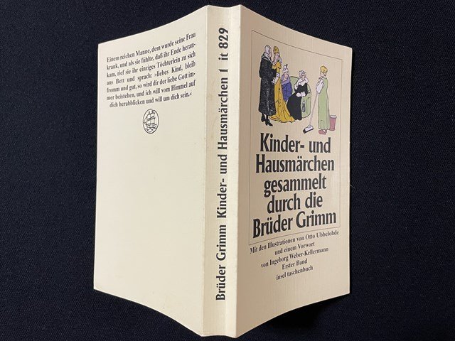 ｊ◇　外国語書籍　Kinder-und Hausmarchen gesammelt durch die Bruder Grimm　1　it 829/N-E02_画像2