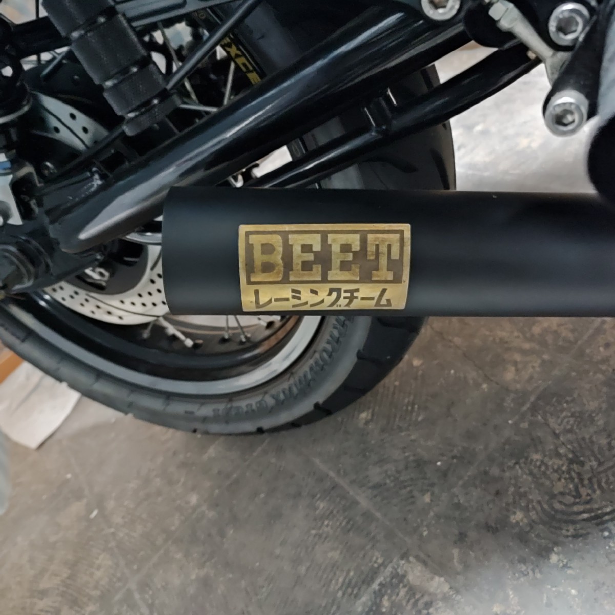  brass muffler emblem plate Z1 Z2 MKⅡ Zephyr cb750f gs400 ft250 Balius xj xjr cb400 cb400sf cbx cbr zgp400 gpz kh