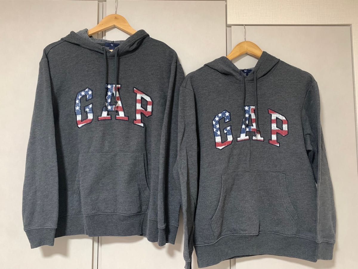 GAP パーカー XXS グレー ネイビー 2枚セット - パーカー