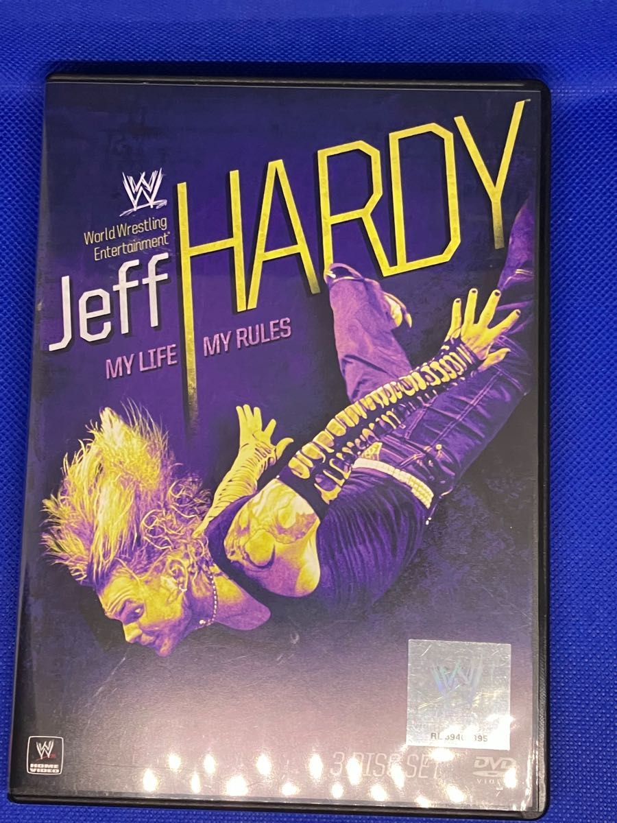 【ほぼ未使用】WWE DVD ジェフ・ハーディー　マイライフ　マイルールズ　レッスルマニア