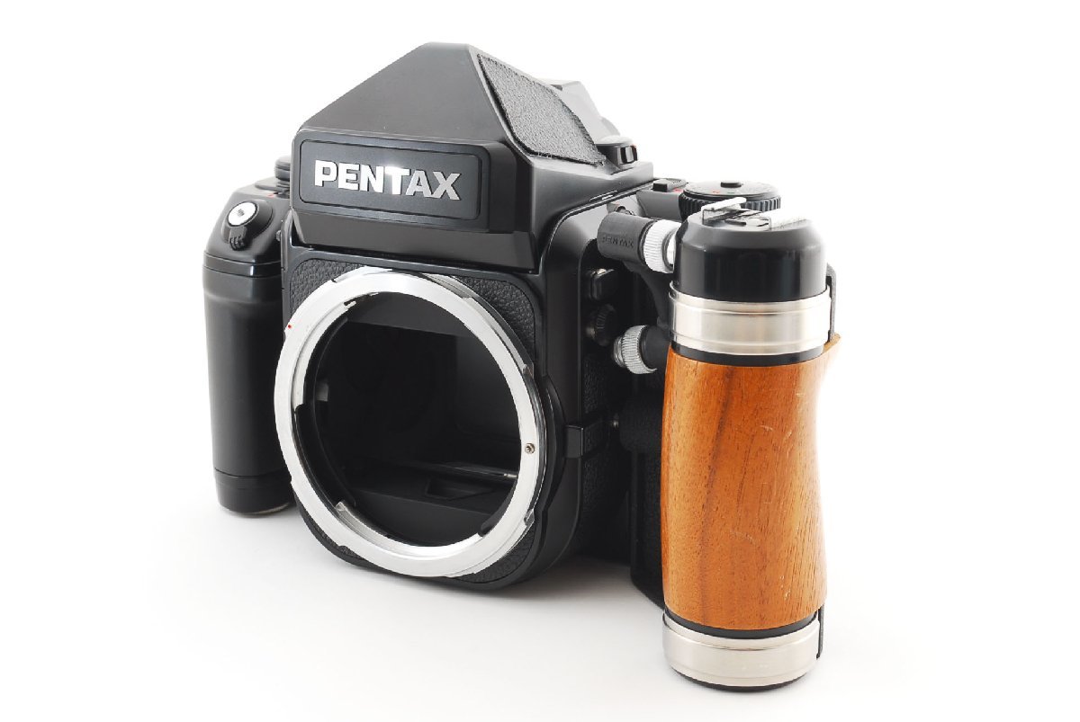 PENTAX ペンタックス 67 II 木製グリップ AEファインダー フィルム