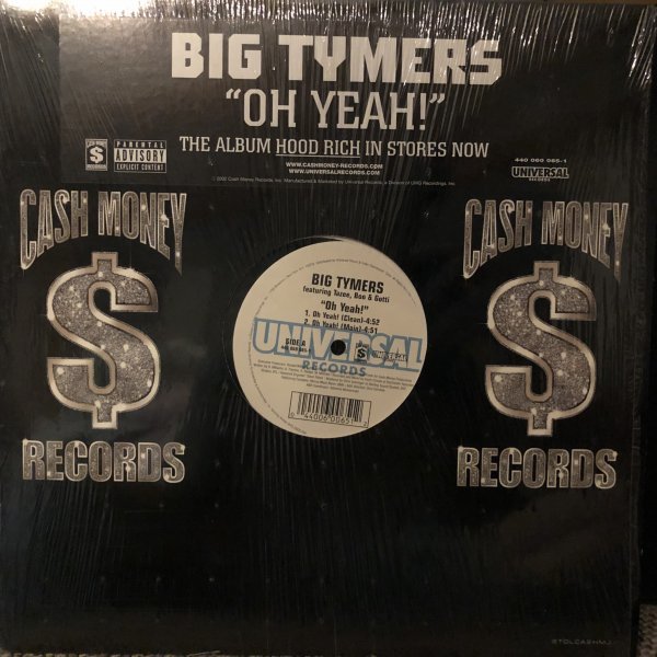 Big Tymers Featuring Tazee , Boo & Gotti / Oh Yeah!_画像1