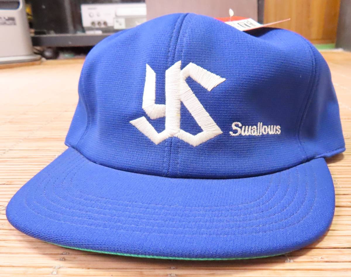 正規品 NPB サイン入 1980年～1990年代 東京ヤクルト・スワローズ～帽子/CAP/キャップ/HAT ヤクルトスワローズ 村上 高橋 山田 #27 古田?の画像3