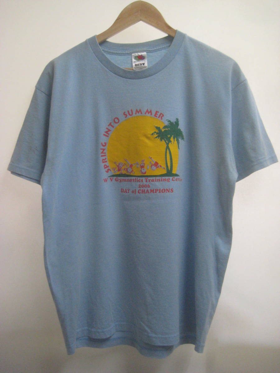 一点物!! FRUIT OF THE LOOM フルーツオブザルームプリント プリントTシャツ SPRING INTO SUMMER 2006 良柄 サイズ L_画像1