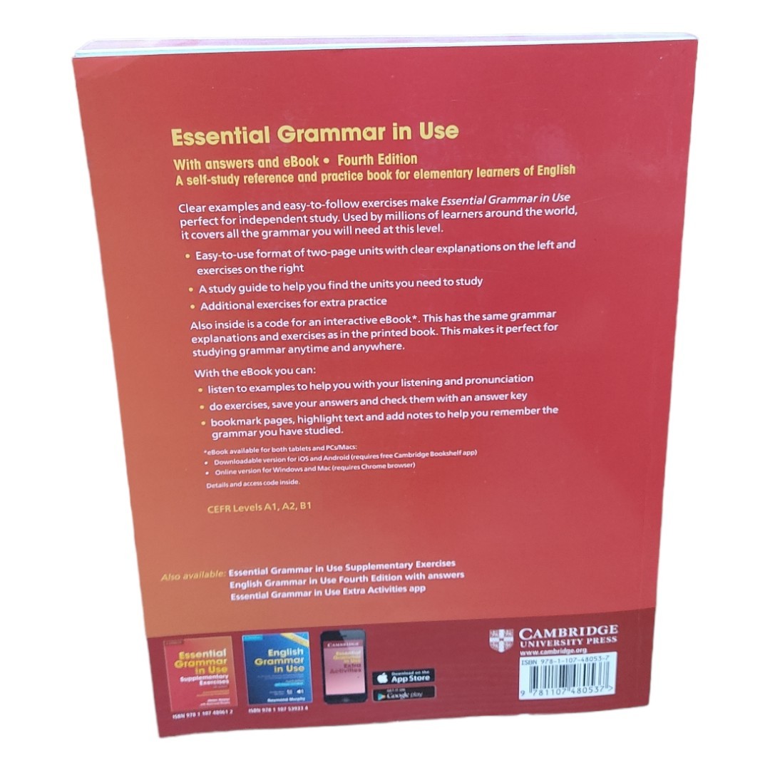 Essential Grammar in Use with Answers and Interactive eBook: A Self-Stud 