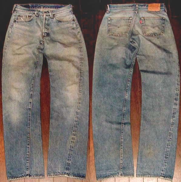 b678/LEVIS501赤耳ヴィンテージアタリバッチリ超ロングレングス