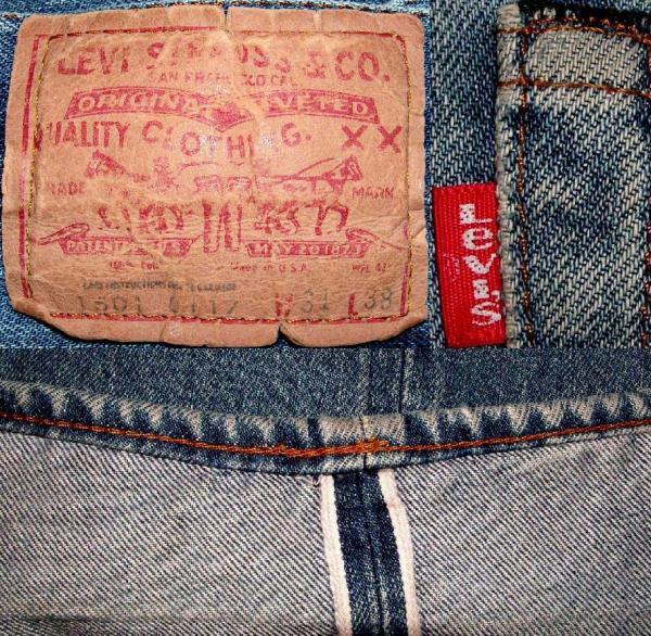 b678/LEVIS501 red ear Vintage atali perfectly Super Long length 