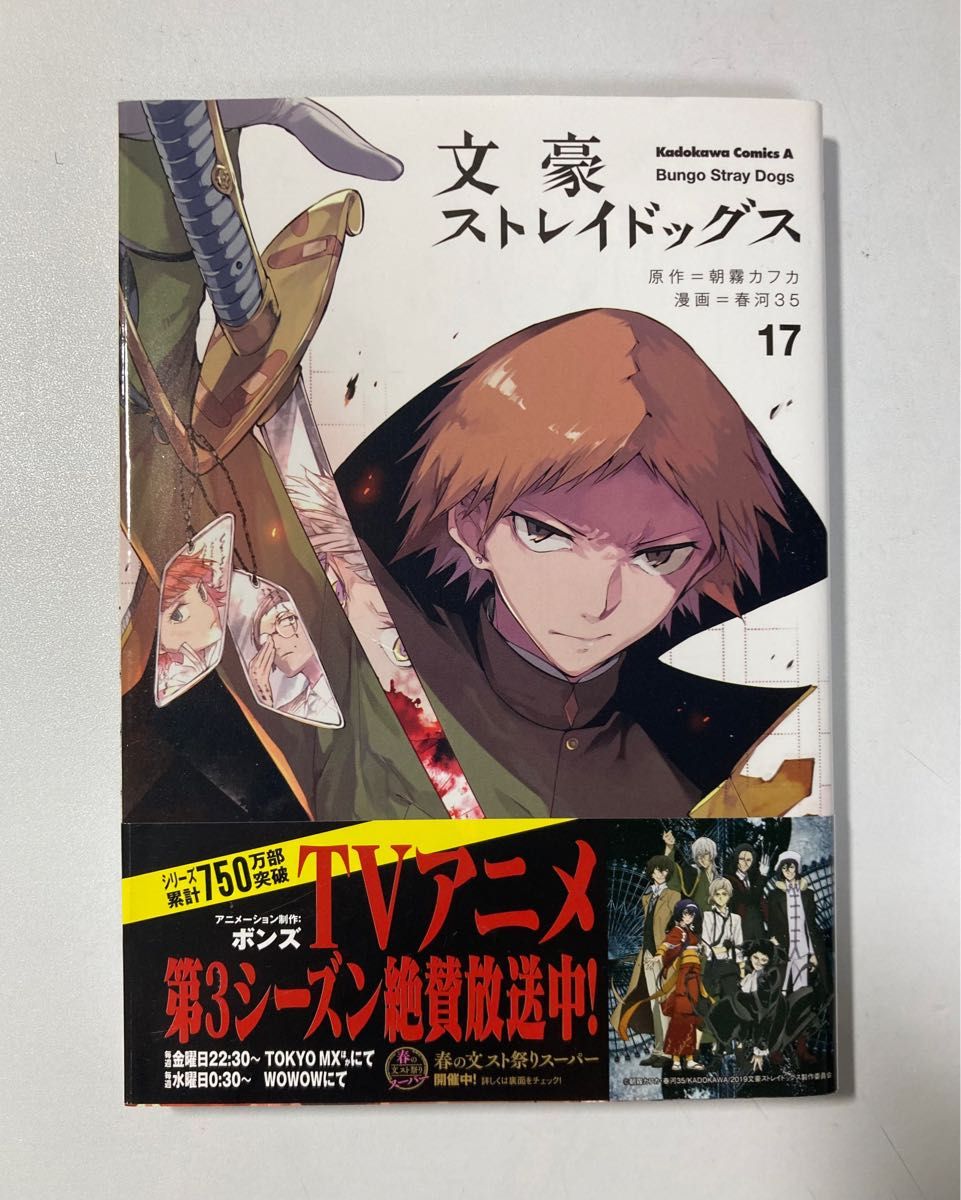 文豪ストレイドッグス 3 [Bungō Stray Dogs 3] by Kafka Asagiri