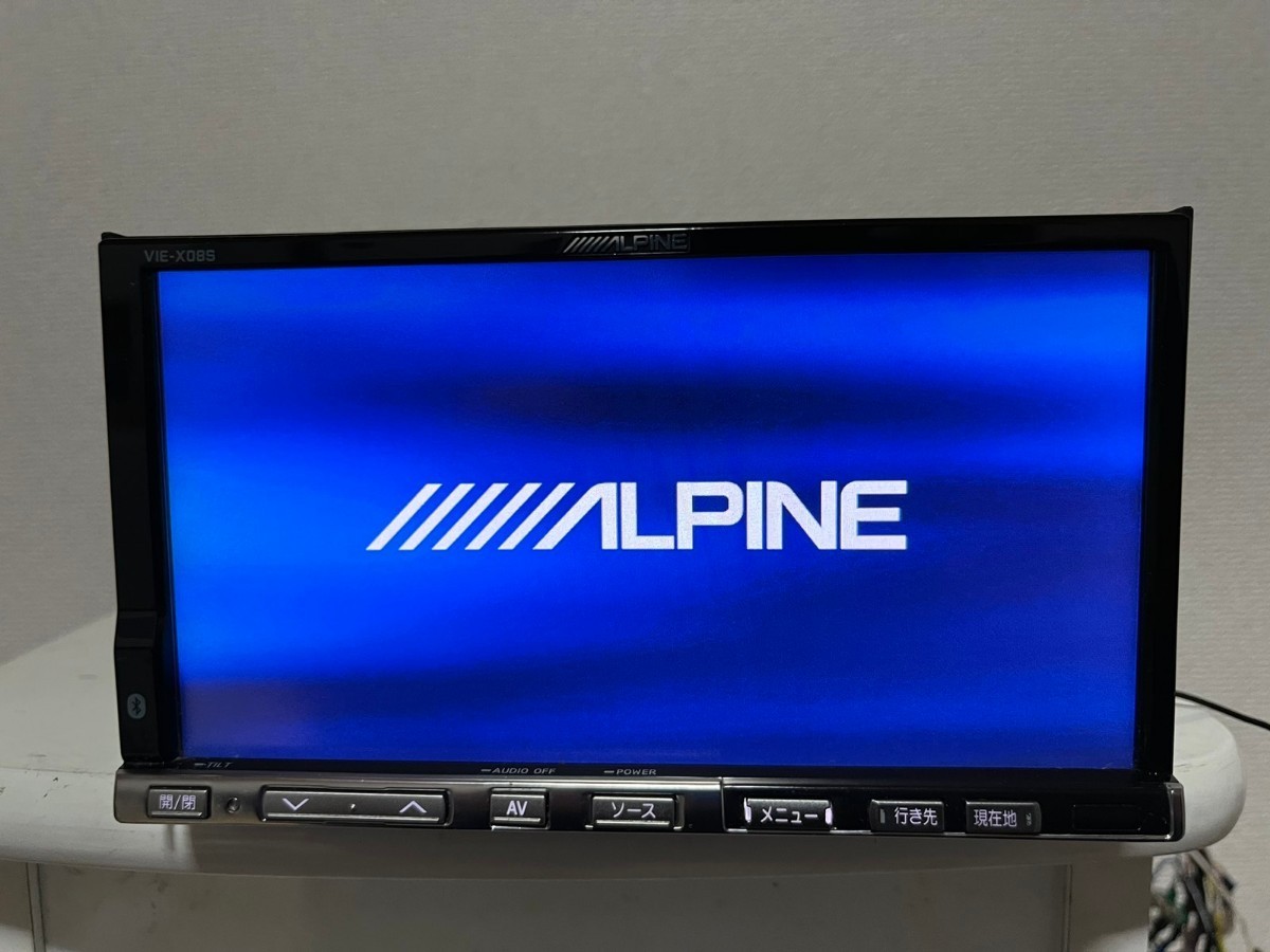 Alpine VIE-X08s nissan車両取外し/2011_画像1