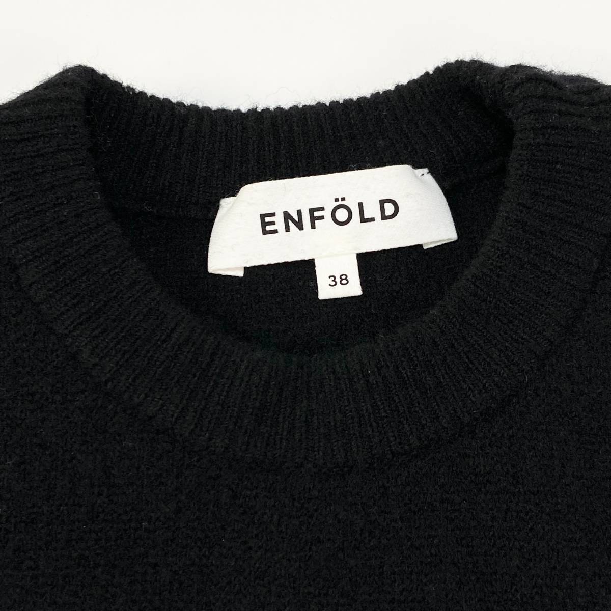極美品 完売品 ENFOLD エンフォルド 22AW サークルニットビブ CIRCLE