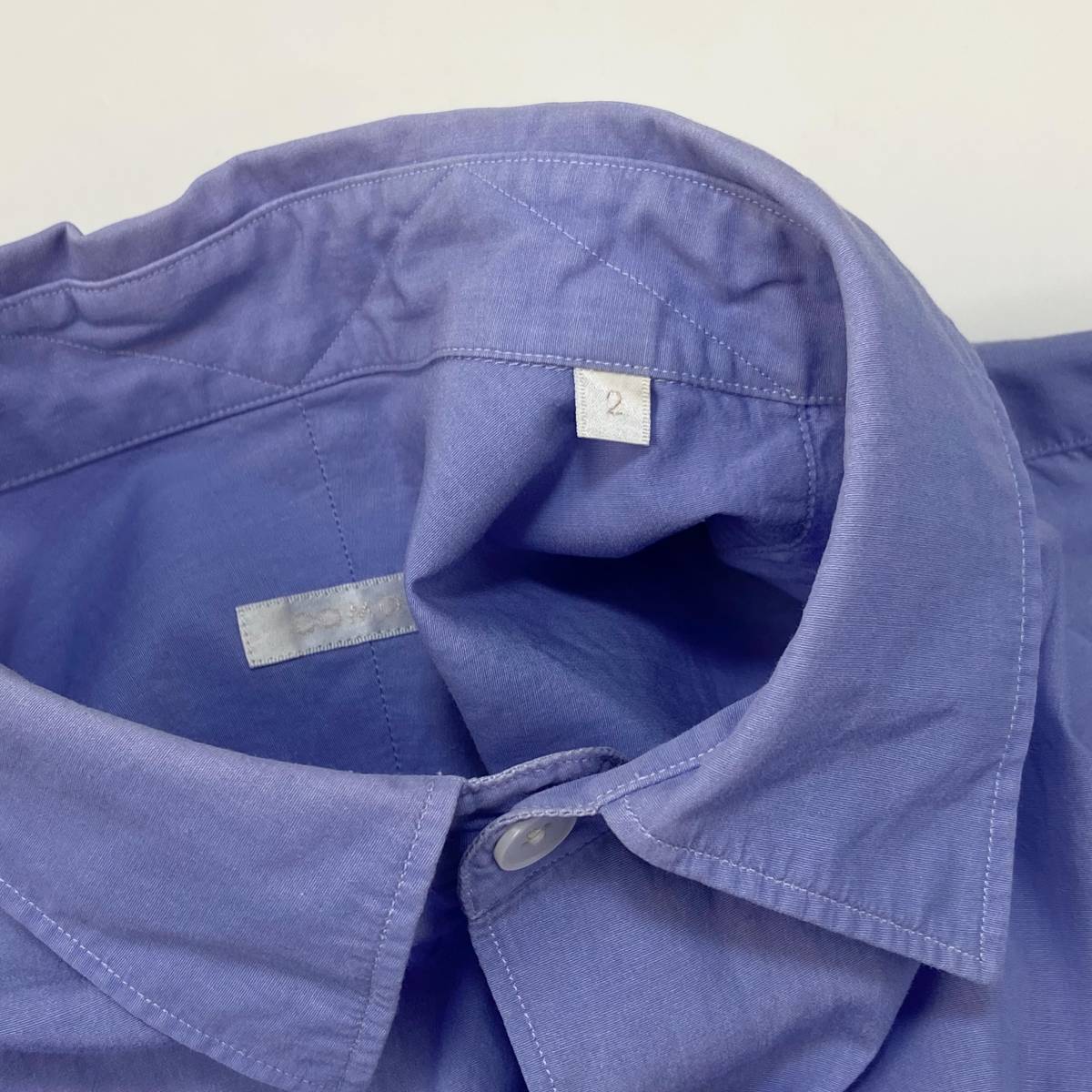 COMOLI / コモリ 2019AW コモリシャツ Q03-02001 サイズ2 COMOLI / コモリ 2019AW コモリシャツ Q03-02001 サイズ2