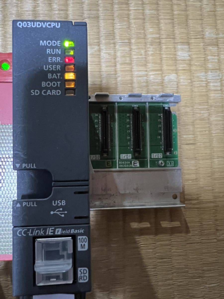 3個セット】三菱 /シーケンサ / Q03UDVCPU / シーケンサー MITSUBISHI