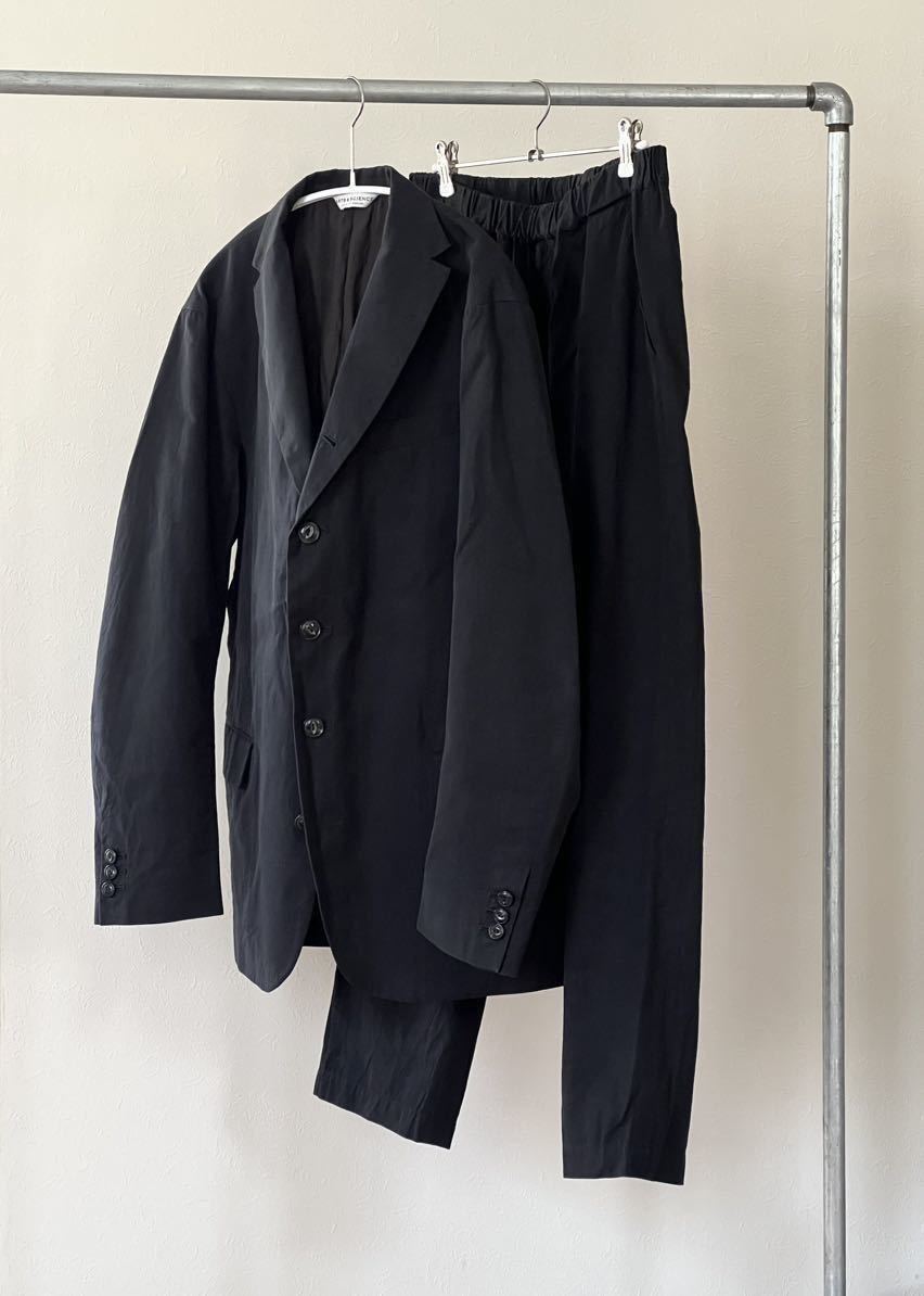 ARTS&SCIENCE Old tailored jacket, Standard easy tapered pants