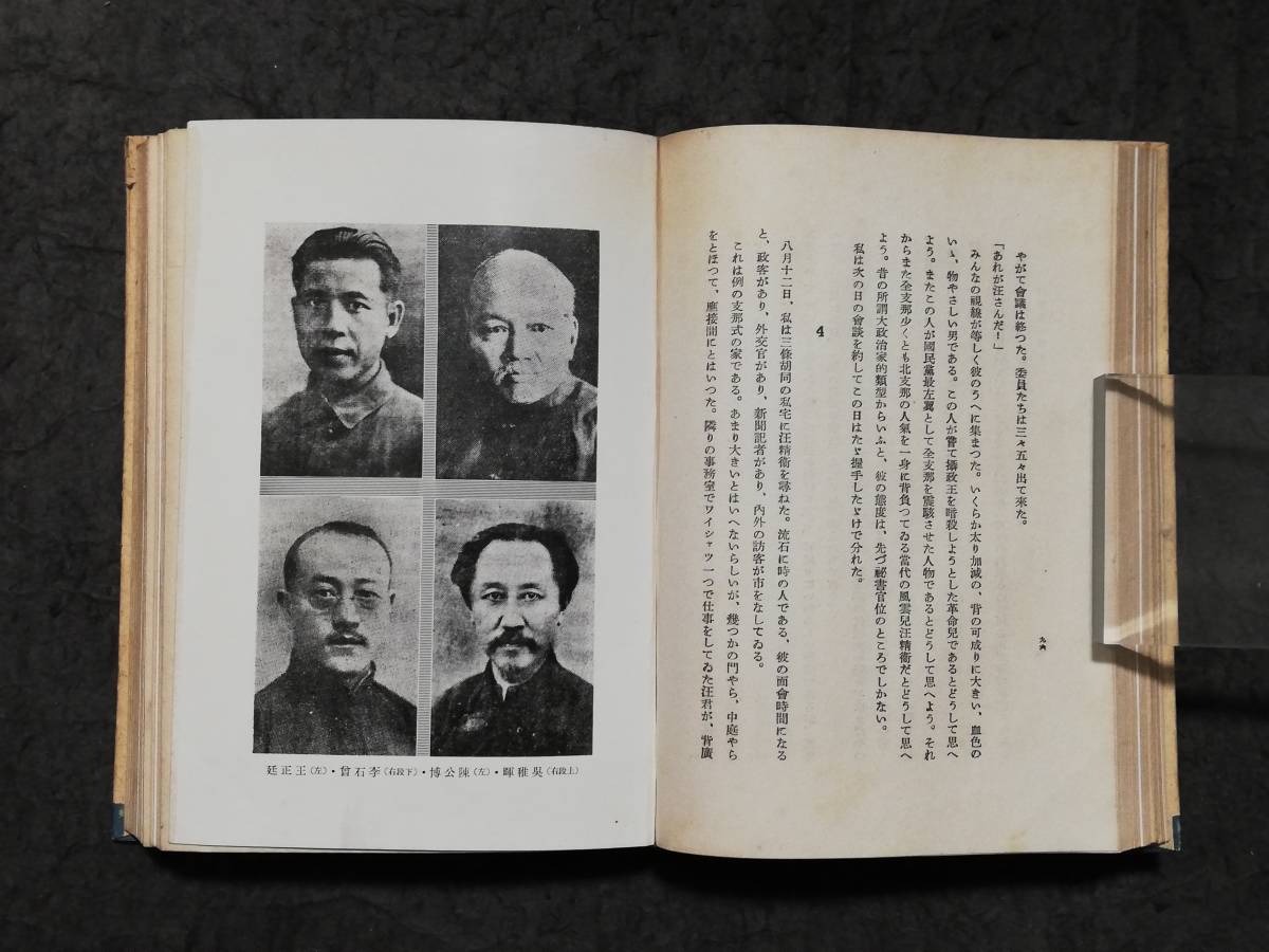 1931年 游華記 初版 検索:支那 中華民国 国民党軍 汪精衛 蒋介石 張学良 陳独秀 胡適 馮玉祥 閻錫山 軍閥 宋子文 戴季陶 特務 生写真 抗日_画像5