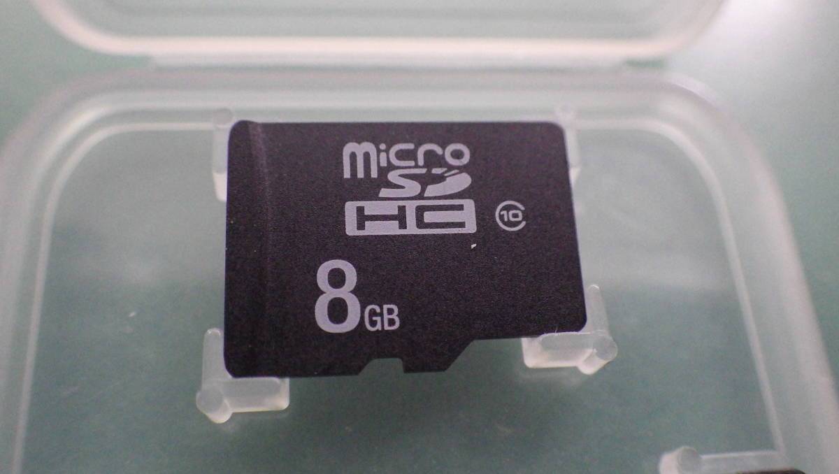 １円～売切 美品　中古 2枚セット　ケース付 マイクロSDカード 32GB+8GB ＣＬＡＳＳ10　クイックフォーマット済　ケースにシール有_画像5