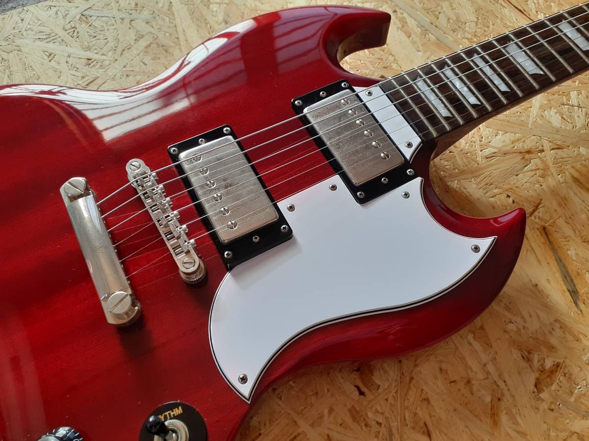 ヤフオク! - Epiphone SG ピックガード ホワイト