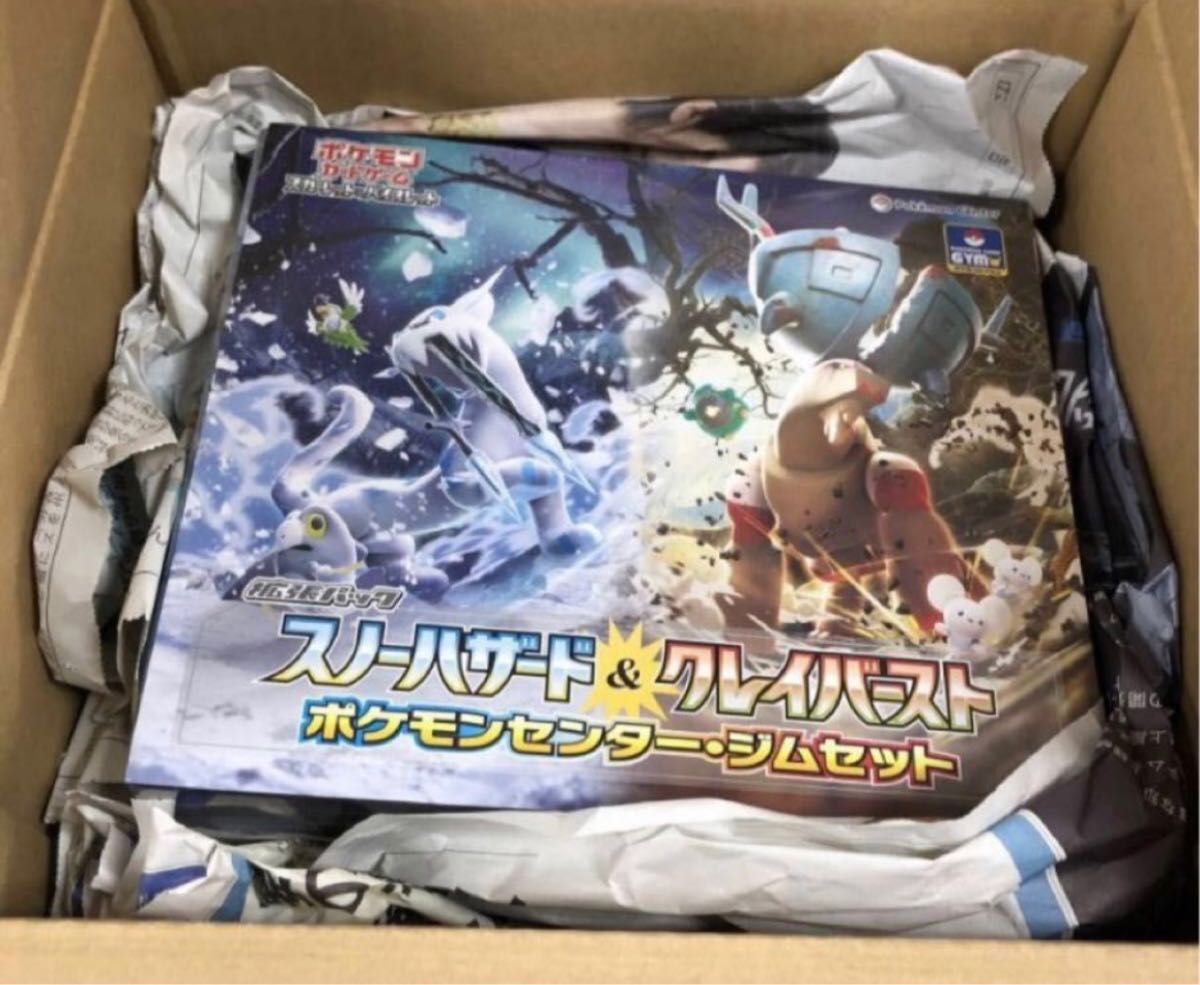 ポケモンセンター ジムセット スノーハザード&クレイバースト クレイ