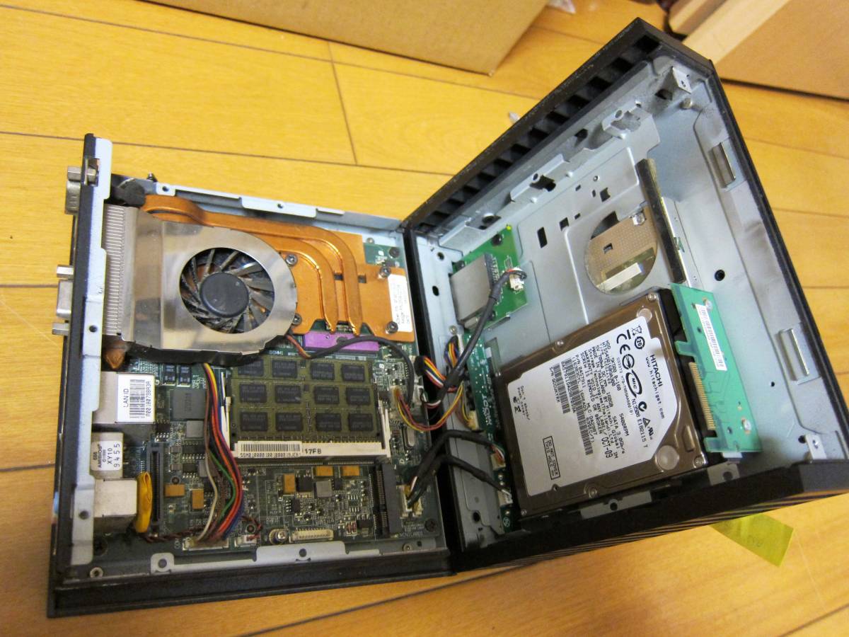 ☆AOPEN XC mini GP7A Windows.7 Professional Intel(R)Core(TM)2 Duo CPU P8700 2.53GHz HDD:160GB 8GB Office2000 Photeshop6 元箱付き_画像1