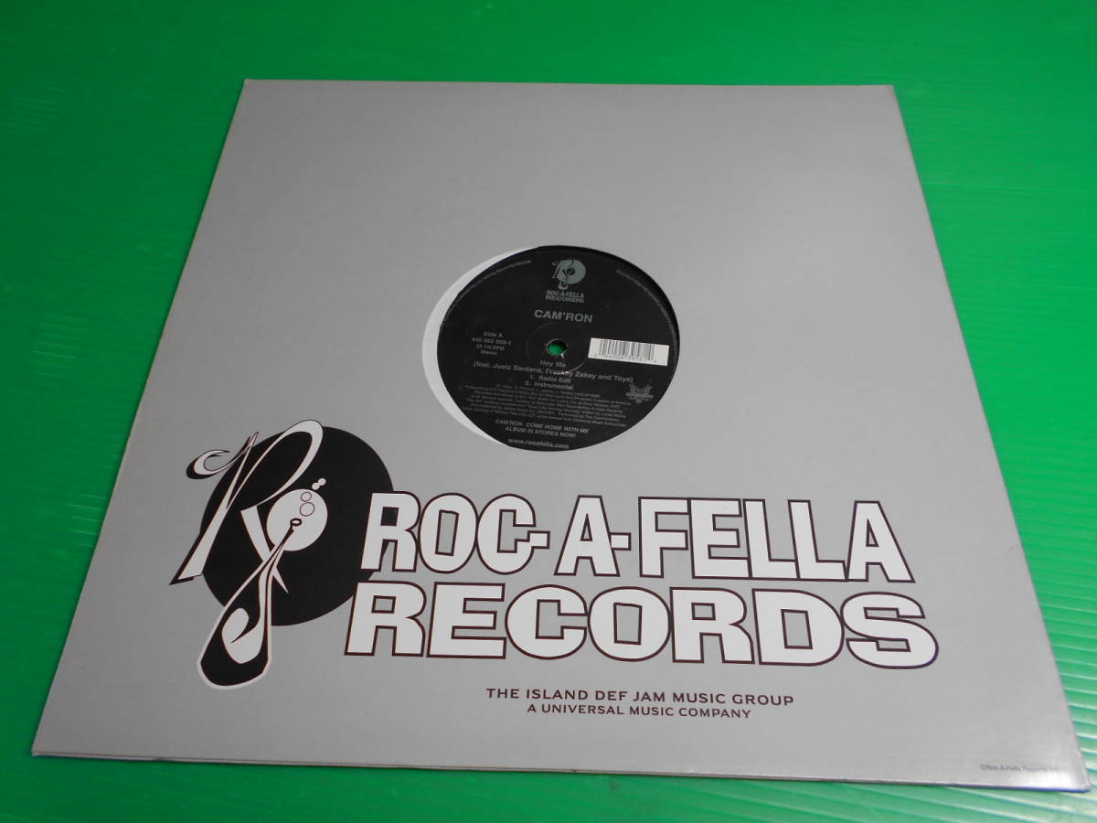 【LPレコード】 CAM'RON 『Hey Ma/Boy Boy』 ROC-A-FELLA RECORDS ヒップホップ ラップの画像2