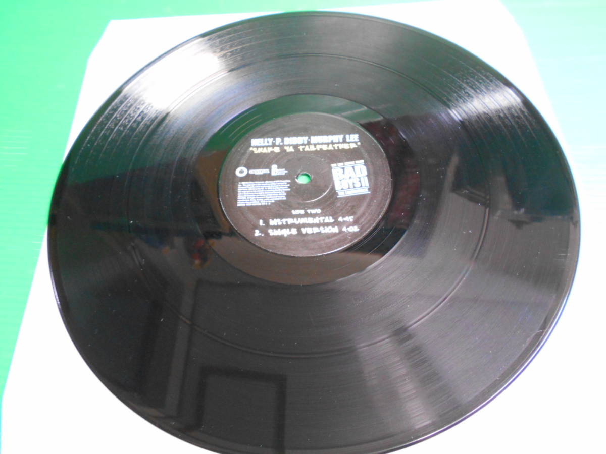 【LPレコード】 NELLY/P.DIDDY/MURPHYLEE 『SHAKE YA TAILFEATHER』 BADBOYS Ⅱ　ヒップホップ　ラップ_画像4