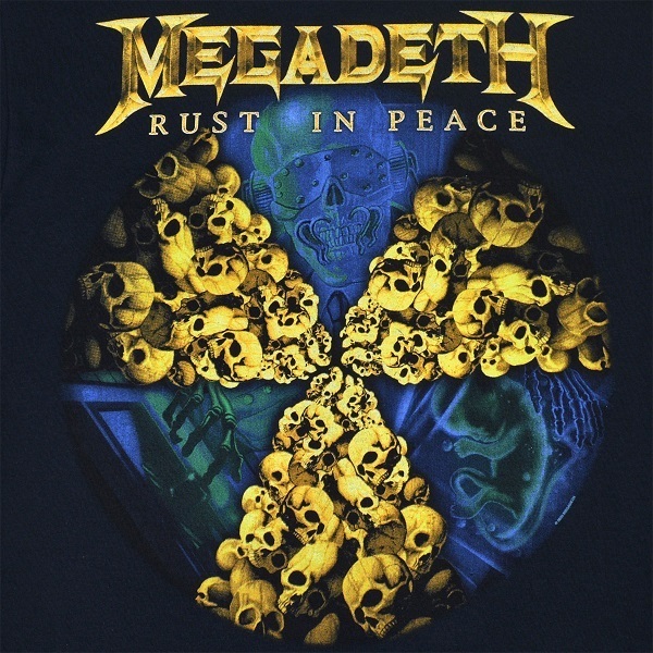 MEGADETH メガデス Rust In Peace 30th Anniversary Tシャツ Mサイズ オフィシャル_画像4