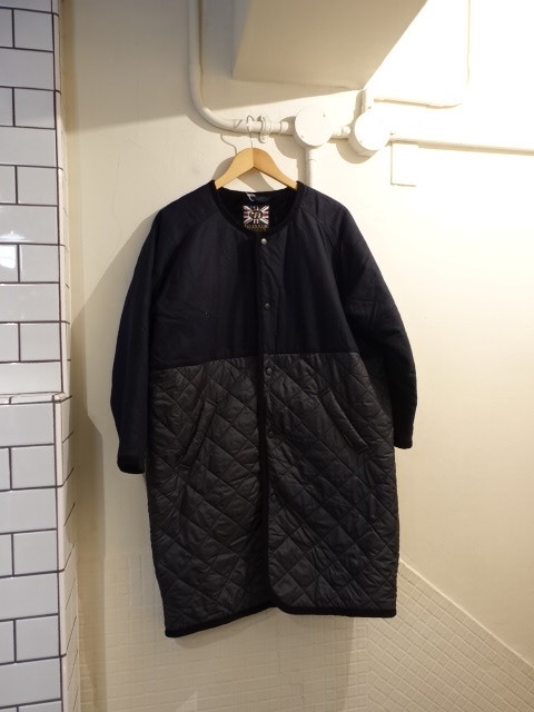 新品】 ◎ラベンハム LAVENHAM 19AW キルティング 切り替え コート