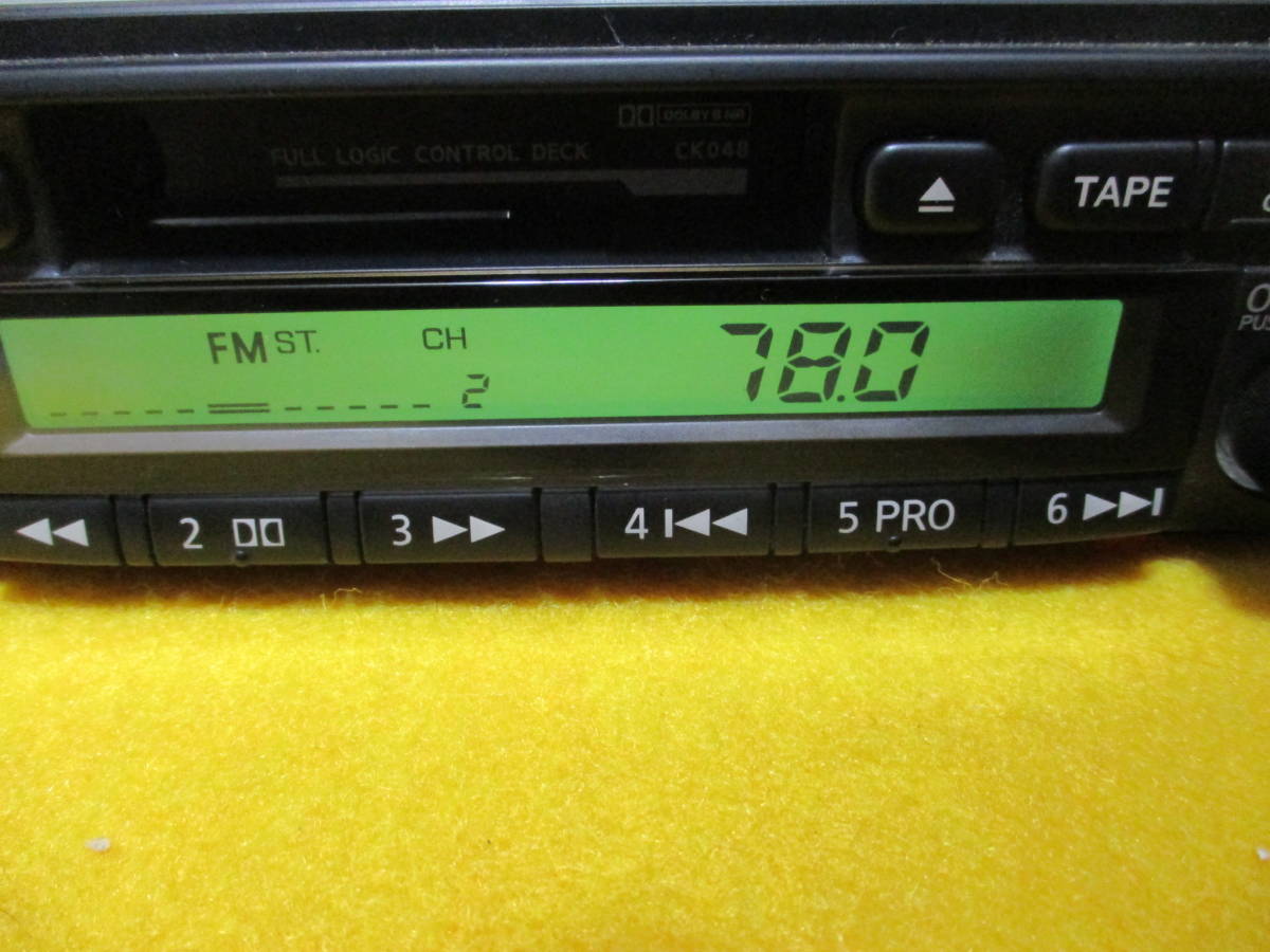 ** Nissan original!!NISSAN original tuner deck amplifier cassette deck PN-1547G