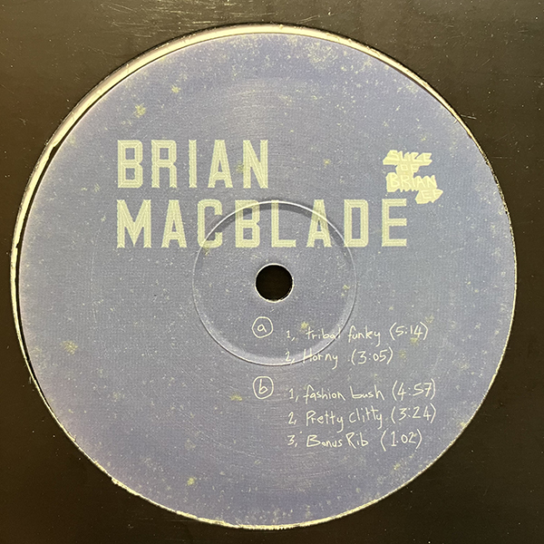 Brian Macblade / Slice Of Brian EP [Noid Recordings NOID 1066] DISCO DUB_画像1