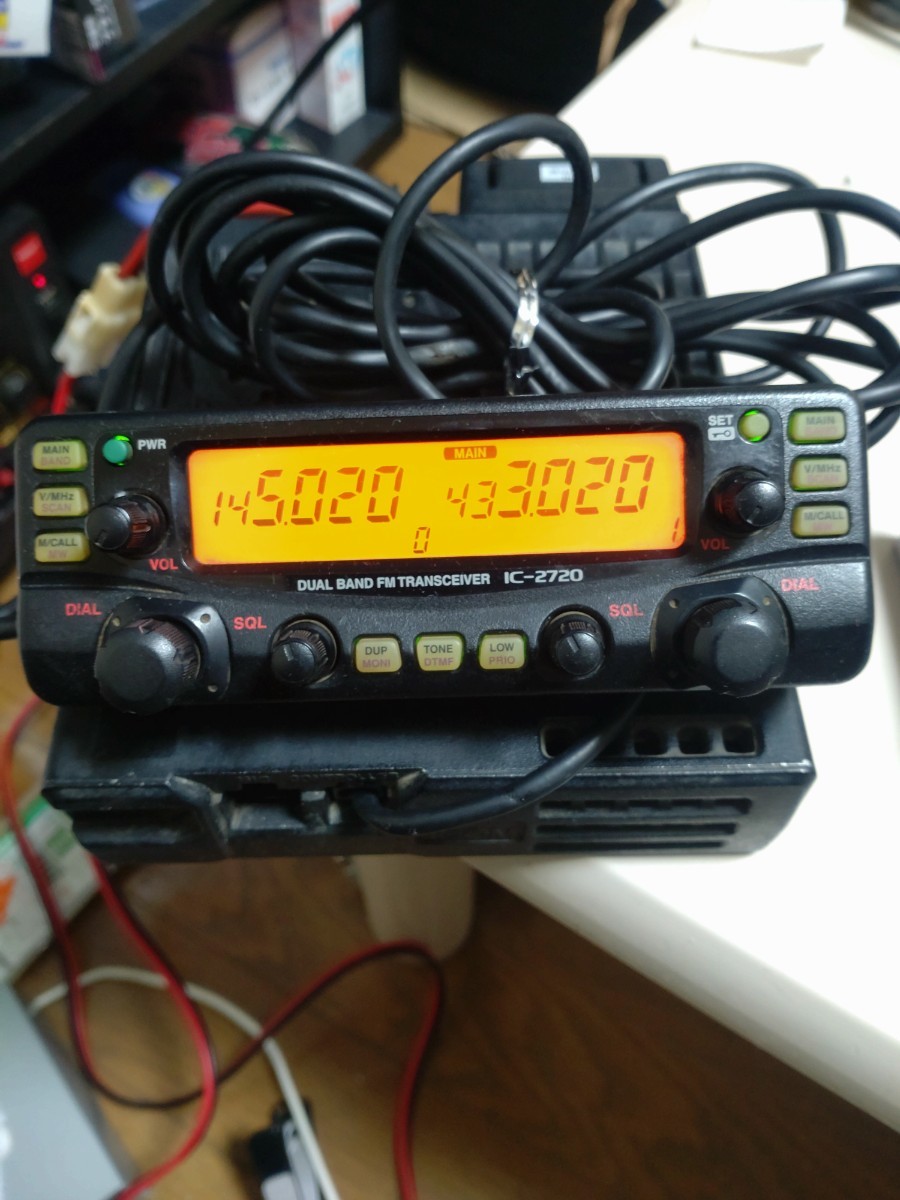 Yahoo!オークション - アマチュア無線機 ICOM アイコム IC-2720 完全...