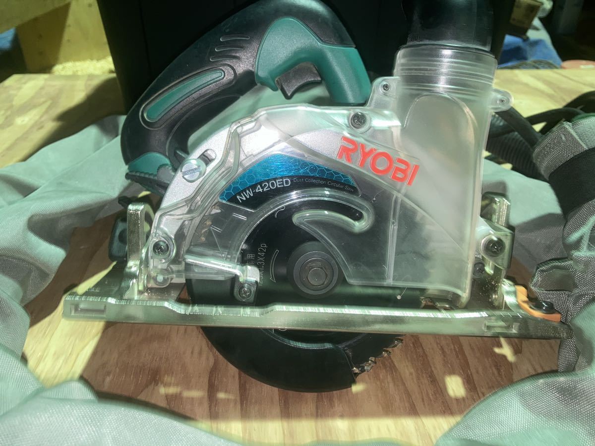 通販セール ヤフオク! - RYOBI 電子集じん丸ノコ NW-420ED