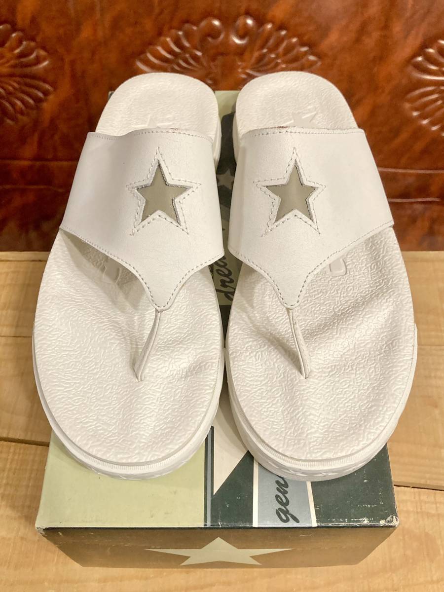 希少レア!!コンバース ONE STAR サンダル 白 8 26cm converse ワン