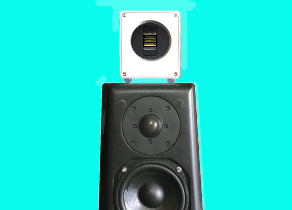 スーパーツィーターは、性能。☆ 能率93dB AMTハイルドライバー