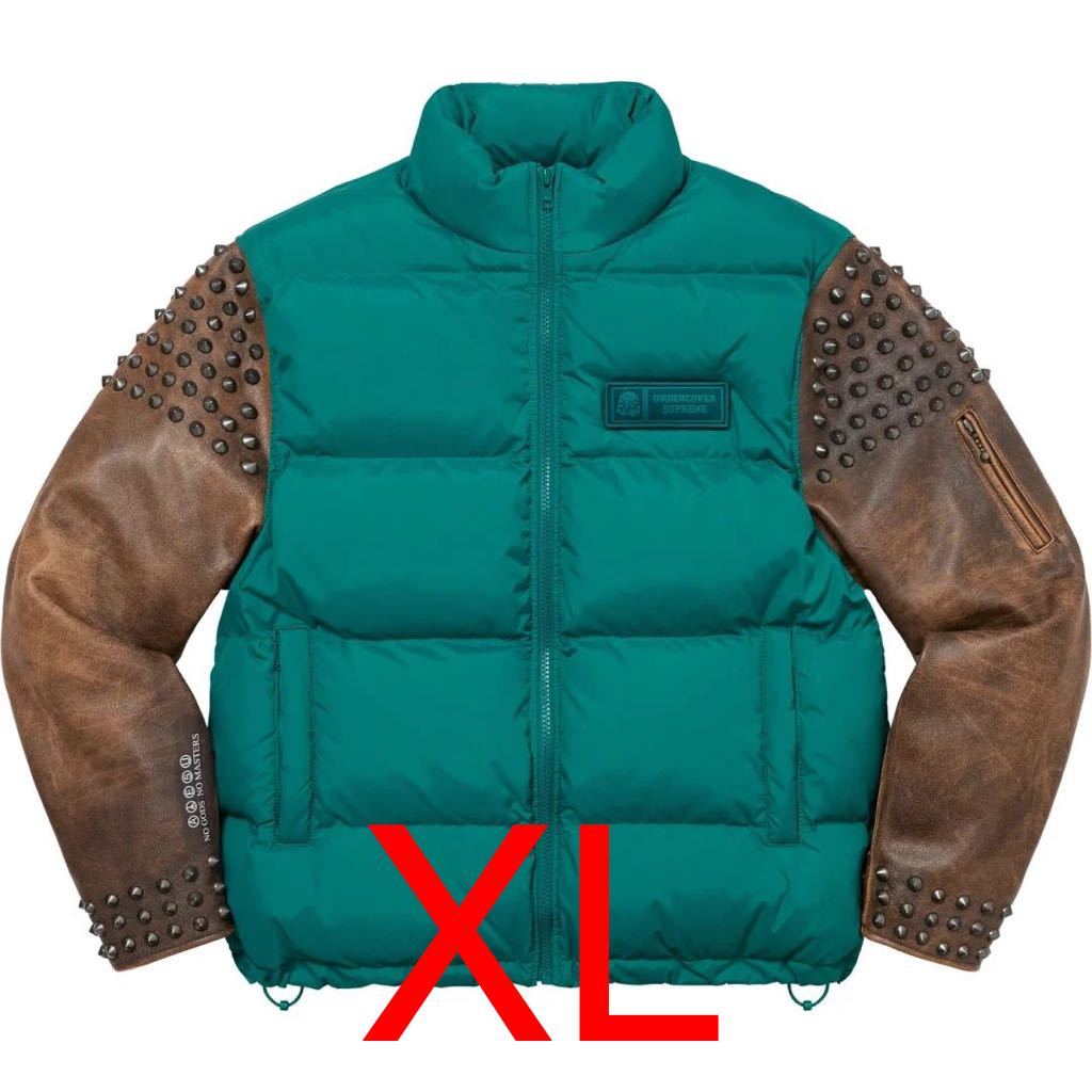 国内正規】XL Supreme UNDERCOVER Puffer Jacket Teal シュプリーム