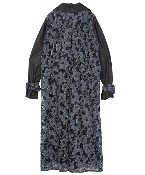 AMERI VINTAGE BACK LACE COAT トレンチコート バックレース AMERI VINTAGE BACK LACE COAT トレンチコート バックレース