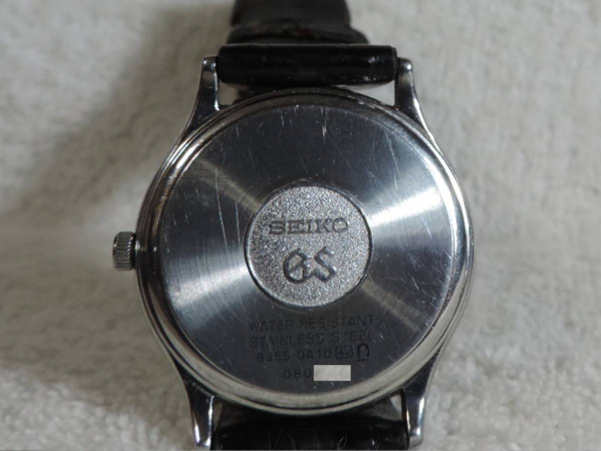 電池交換済み・セイコー グランドセイコークォーツ メンズ時計・SEIKO