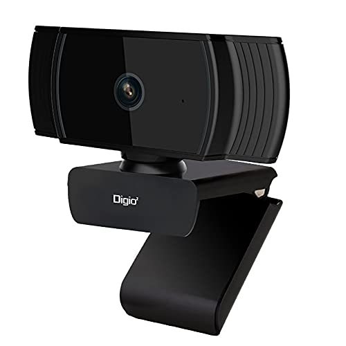 ナカバヤシ Digio2 USB Webカメラ オートフォーカス 200万画素 1920×1080 フルHD対応 CMOSセンサー マイク内蔵 ケーブル2m ブラック