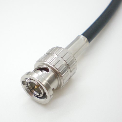 3CFB 固定配線用 3G-SDI/HD-SDI対応同軸ケーブル BNC付ケーブル 黒色 単線 スターケーブル (30m)_画像1