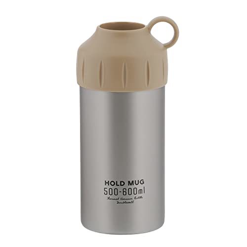 ベストコ ステンレス ペットボトル ホルダー 500ml 600ml ステンレス NQ-0003 500~600ml用 HOLD MUG_画像1