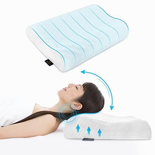 枕 安眠 肩がラク 低反発 まくら 中空設計 頭・肩をやさしく支える 低反発枕 仰向き 横向き プレゼント