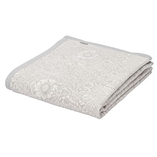 西川 毛布 シングル 洗える モリスギャラリー アクリル混 軽量 グレー FQ02101000